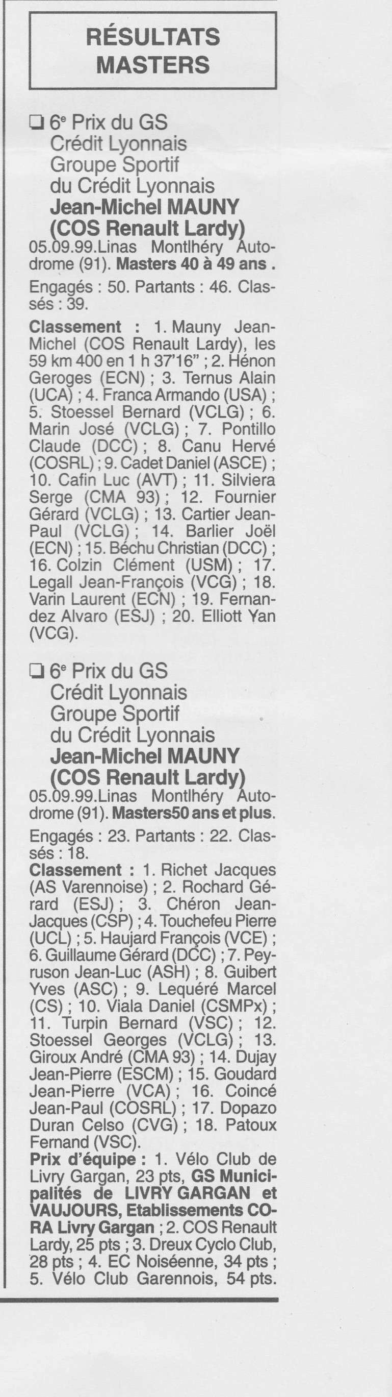  Coureurs et Clubs de Octobre 1996 à décembre 1999 - Page 37 1_01611