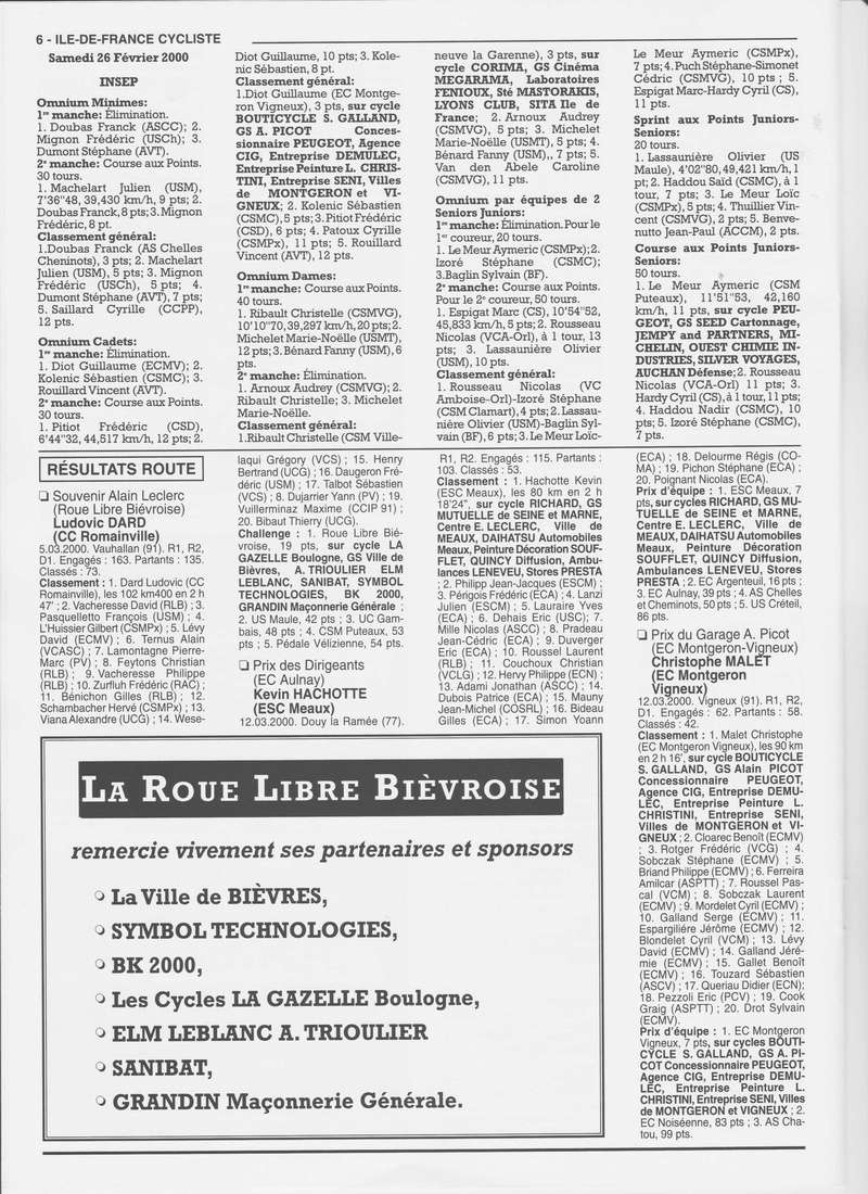 Coureurs et Clubs de janvier 2000 à juillet 2004 - Page 2 2_00612