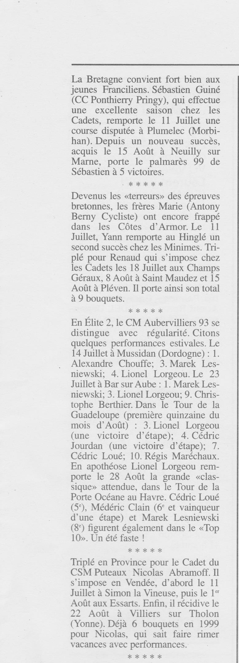  Coureurs et Clubs de Octobre 1996 à décembre 1999 - Page 35 2_00810