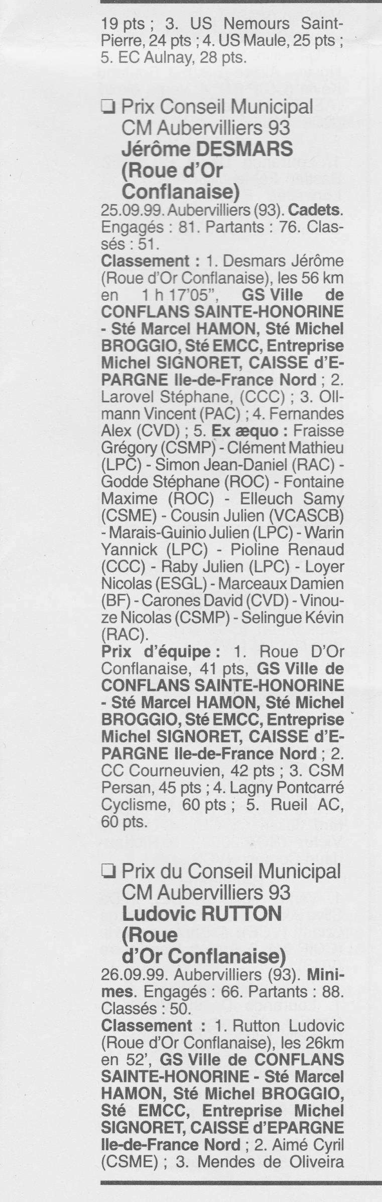  Coureurs et Clubs de Octobre 1996 à décembre 1999 - Page 37 3_01410