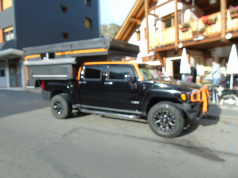 souvenir de notre sortie improvisé au salon du 4X4 de Valloire Dsc00138