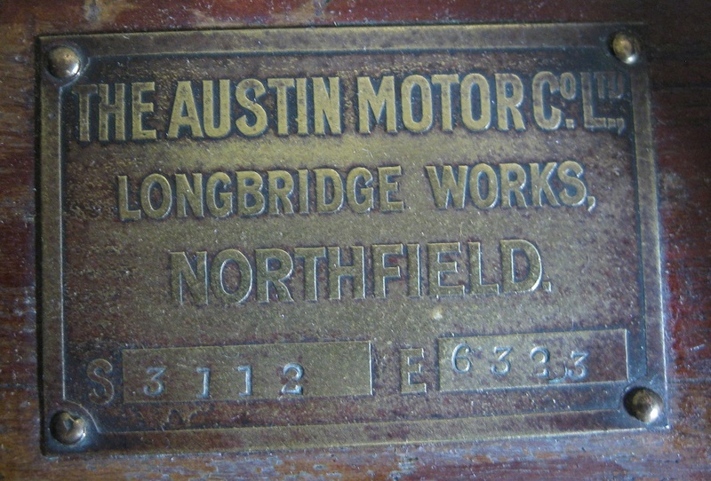 MOTEUR - Le Moteur de Austin Motor Co Img_2415