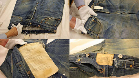 Vintage Goldminer Levi's Jeans from 1880s and 1890s found (PICS)