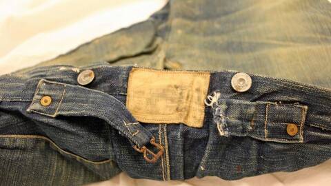 100 year old levi jeans