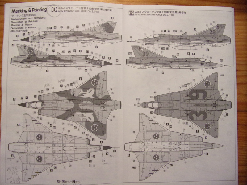 J-35J DRAKEN [HASEAGAWA - 1/72éme] 102_6844