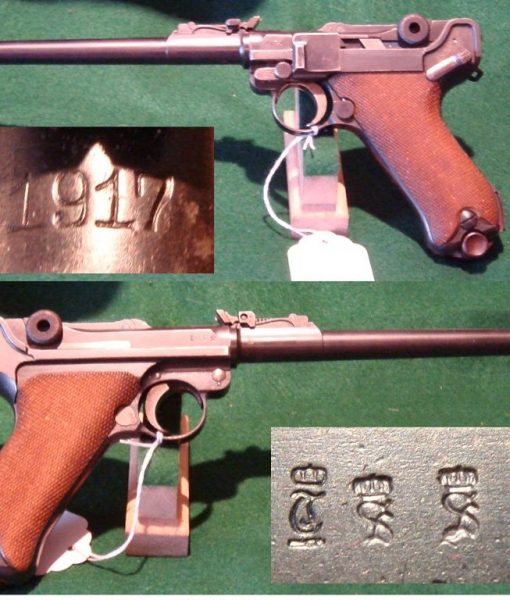 Luger P08 artillerie Art1-510