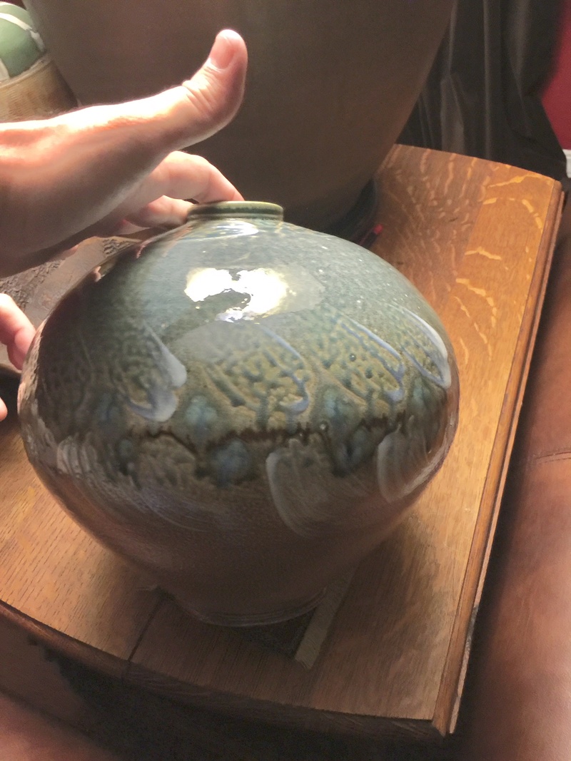 Large Studio Vase from USA Stamped CM mark? Img_3210