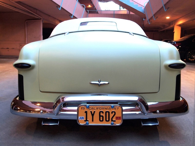 1950 Ford convertible with carson top - Merc John' Van Jeer of Riverside California - Hollywood Dreaming 2910