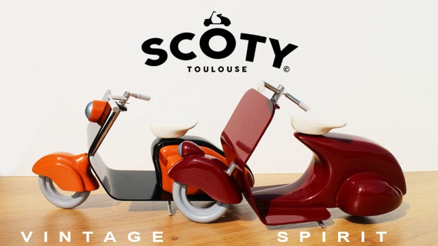 Scooters SCOTY - Miniatures en résine et métal Image-10