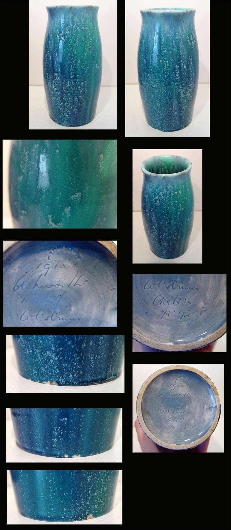 Ashworth Art Pottery 1909-1914, Lustrosa & Estrellla ranges   Ashwor12