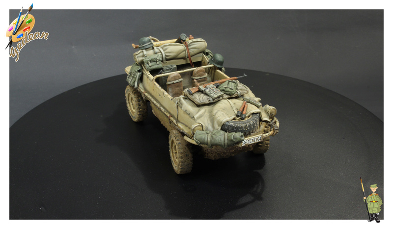 Schwimmwagen Kfz. 1/20K2s ref : 35003 au 1/35 TAMIYA Terminée galerie Photos Schwim13