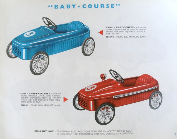 voiture a pedale MG baby-course 1964-1965 A775b410