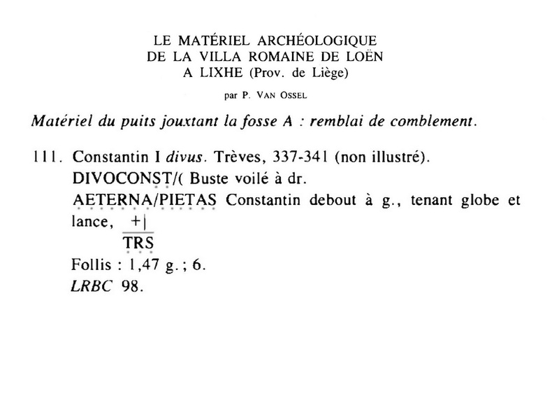 Nummi de consécration - Constantin I  - Page 16 Ial19811