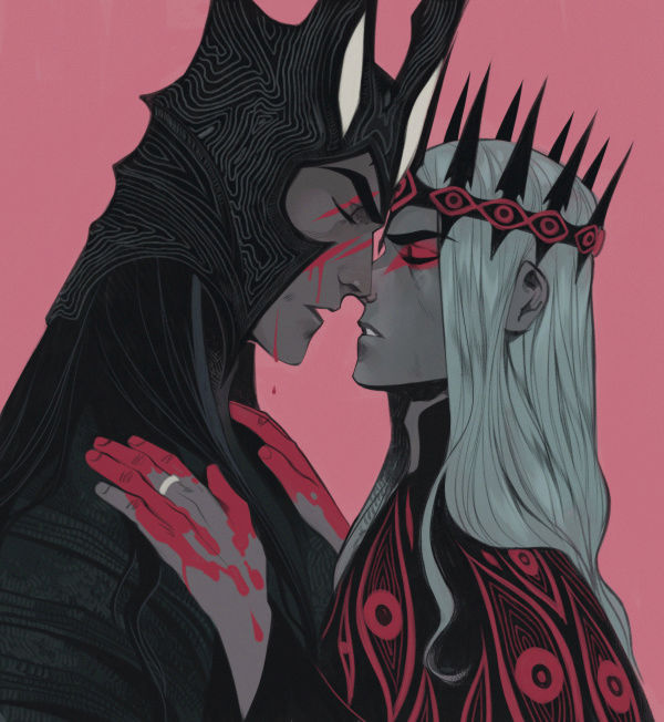 Melkor + Sauron = Morgoth   Tumblr14