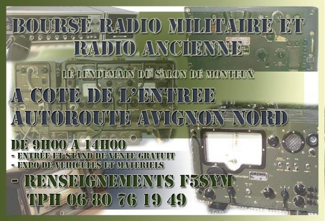 Bourse - Bourse radiomilitaire Avignon Nord (84) (5/11//2017) Radiom11