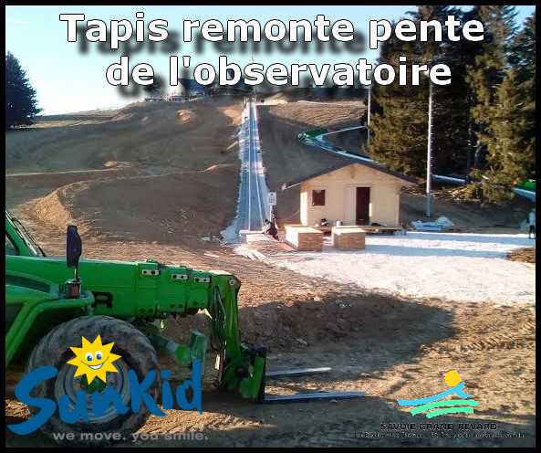 Tapis remonte pente de l'Observatoire Le Revard (Savoie Grand Revard) Banniy10