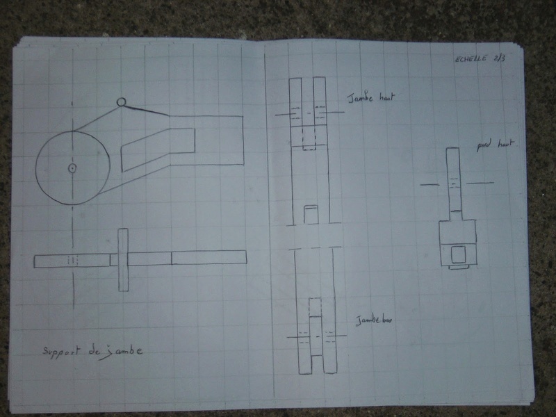 fabrication etape par étape de mon droideka Droide20