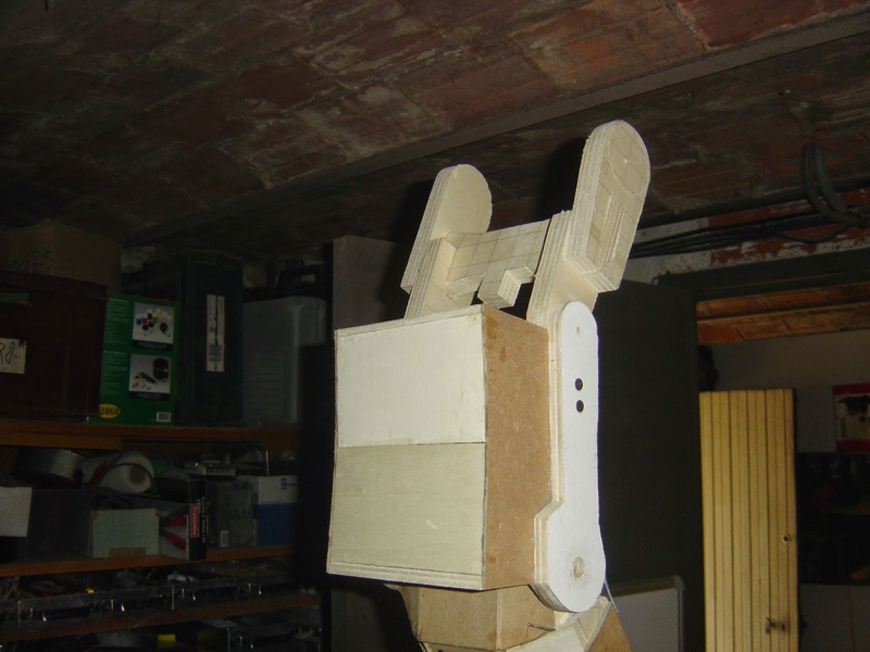 fabrication etape par étape de mon droideka Droide42