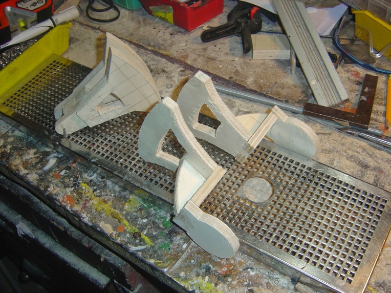 fabrication etape par étape de mon droideka Droide55