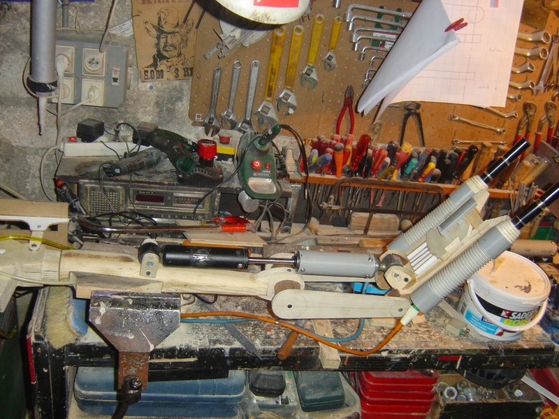 fabrication etape par étape de mon droideka Droide84