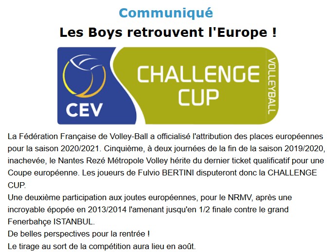 [CEV Cup et Challenge Cup] Saison 2020-2021 Nrmv10