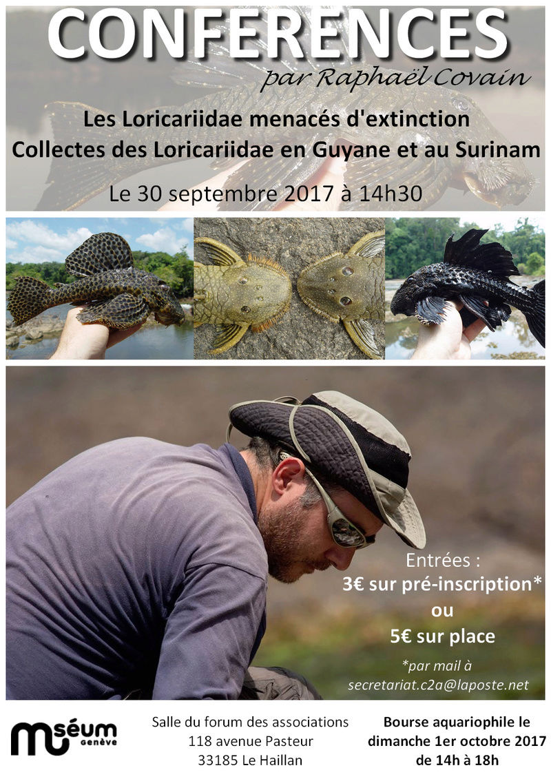 conférences  Loricariidae 30/09/2017 Conf10