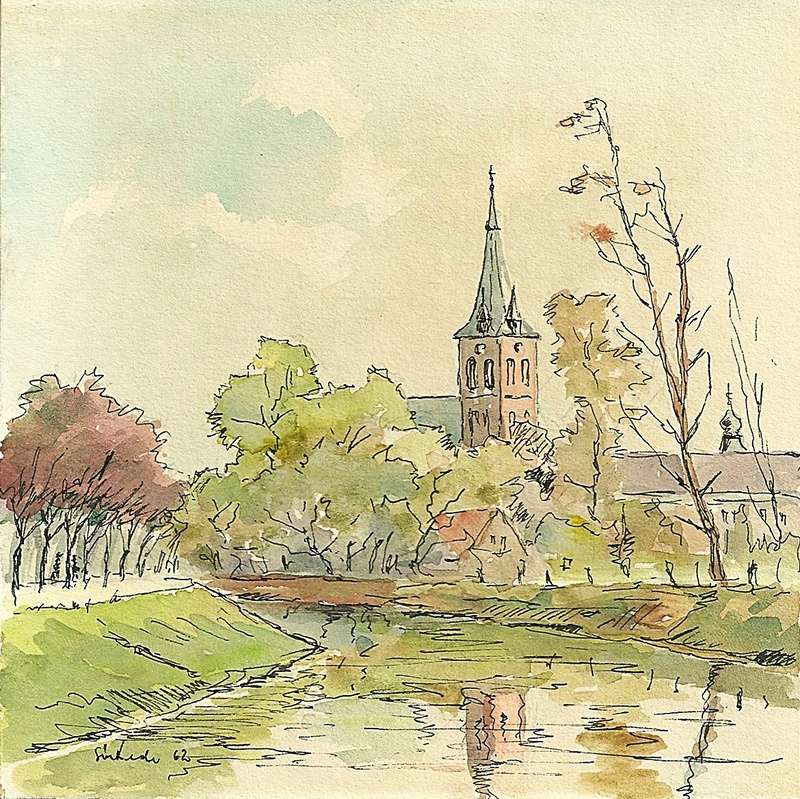 Original Water Colour Paintings - 1962. Scan0015