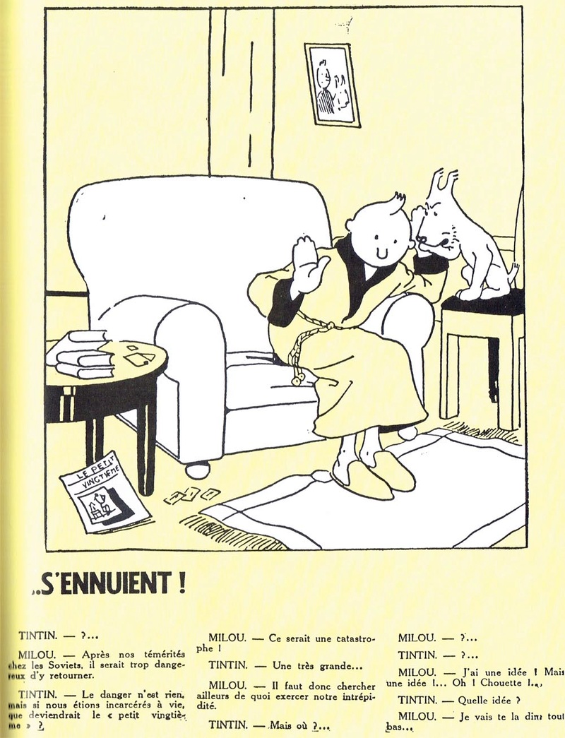 La grande histoire des aventures de Tintin. - Page 37 P910