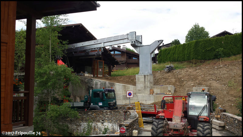 Rénovation de la télécabine débrayable 6 places (TCD6) du Chamois - Megeve 2b10