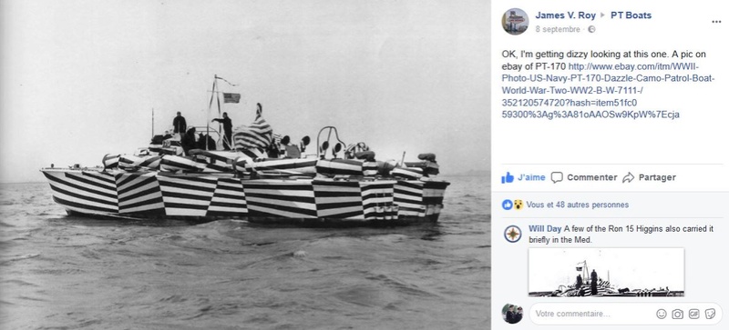Camouflage Razzle Dazzle de PT Boat Pt17010