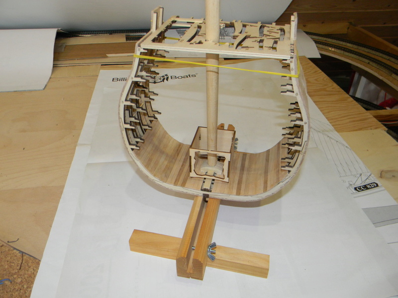 Noch ein Baubericht des Querschnitts der HMS Victory Aug_1212