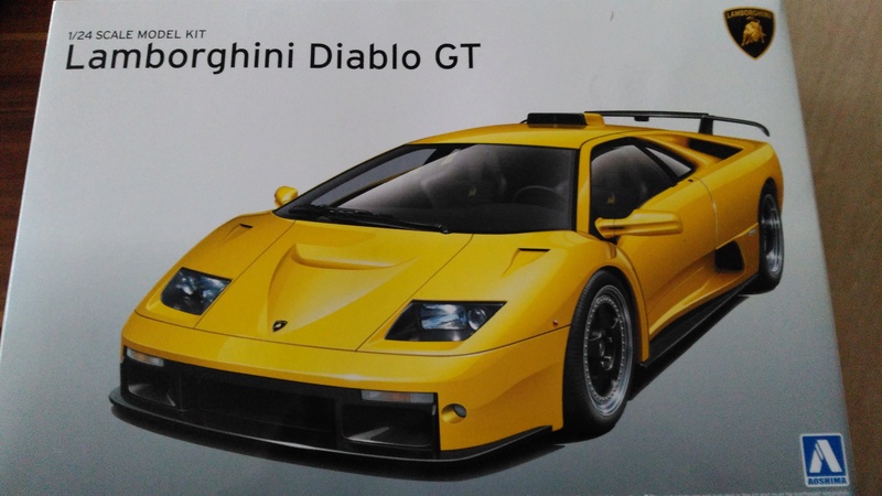 Aoshima 1:24 Lamborghini Diablo GT mit Detail Up  Parts Img_2185