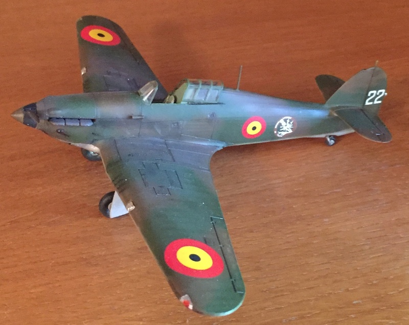 Hawker Hurricane mk1 - Airfix - 1/72 Img_4334