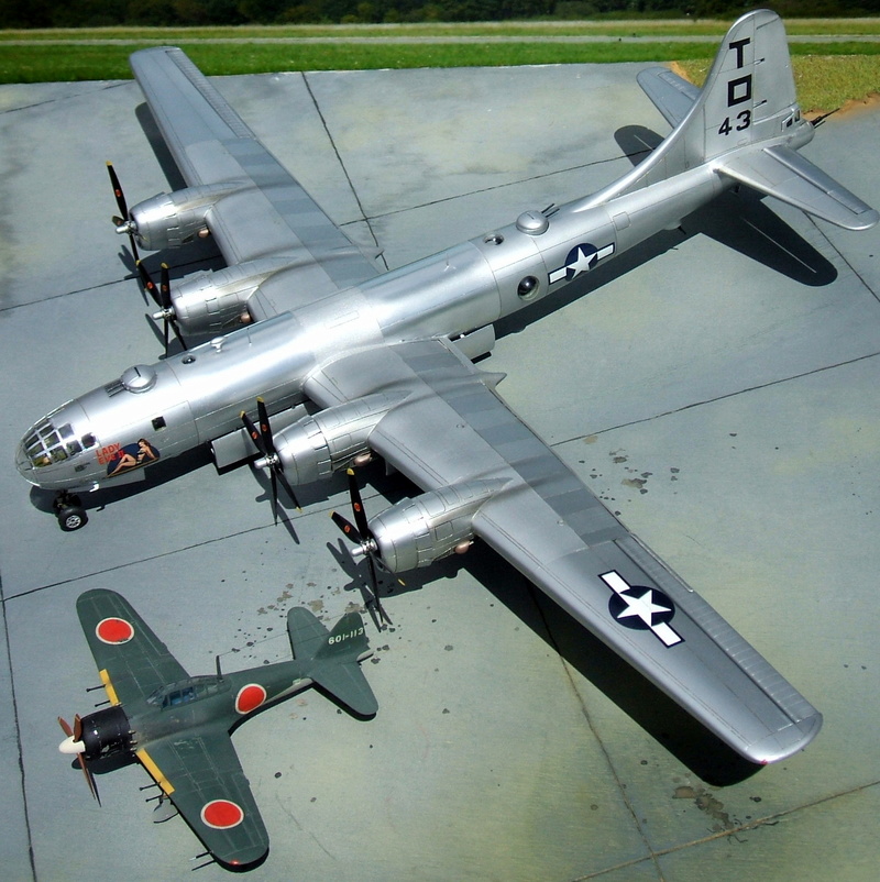 Enola Gay-B-29Superfortress (Monogram-1/48) 08_b2910