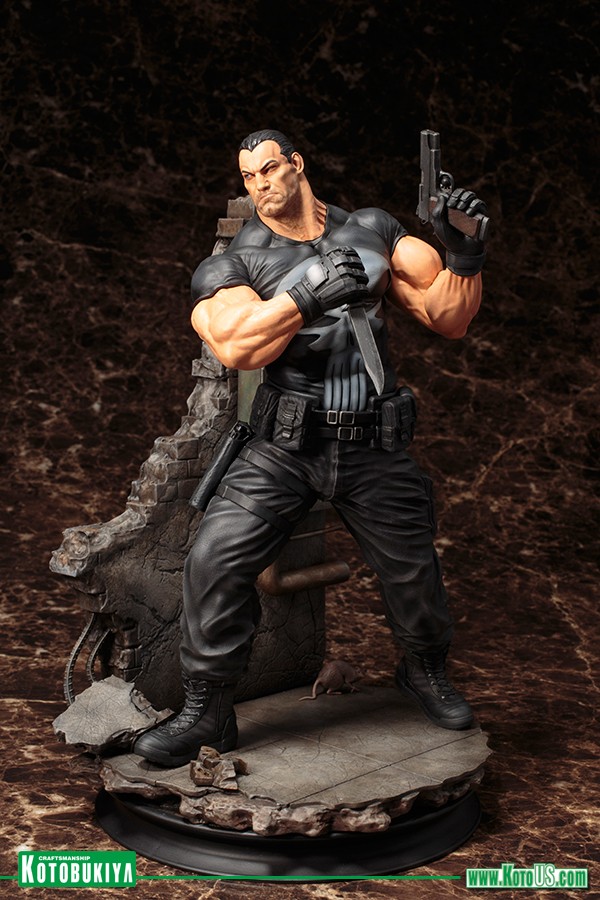 THE PUNISHER FINE ART STATUE Punish22