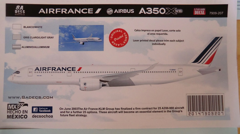 A350-900 Revell 1/144 AIR FRANCE A350_014