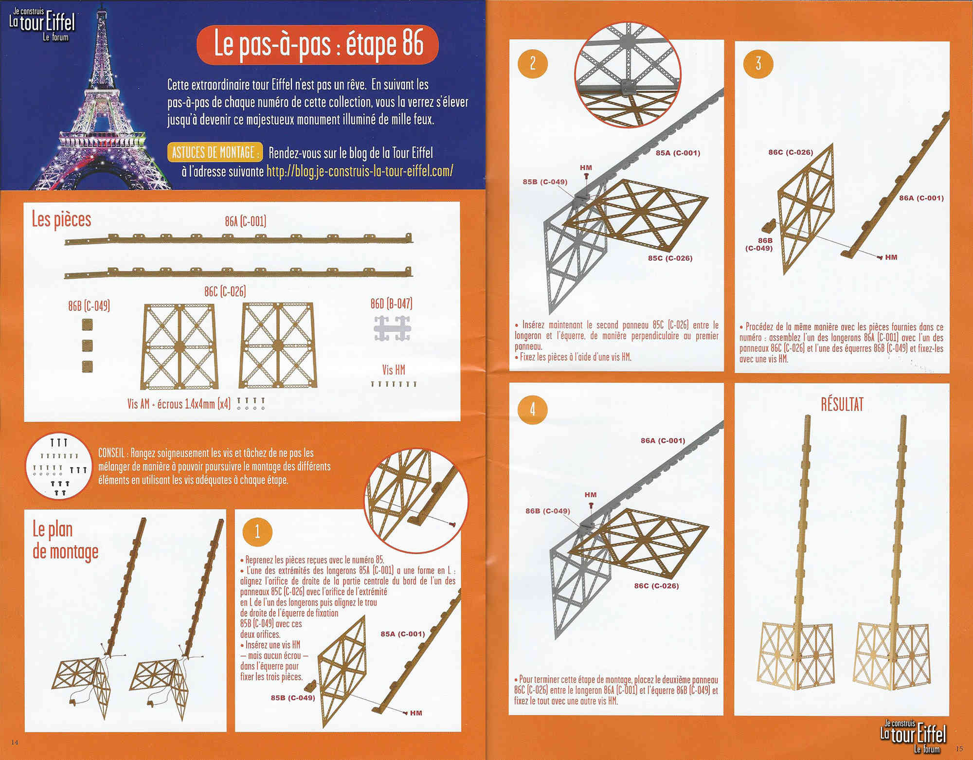 Numéro 86 - Je construis la Tour Eiffel - La Fernsehturm de Berlin 086p10