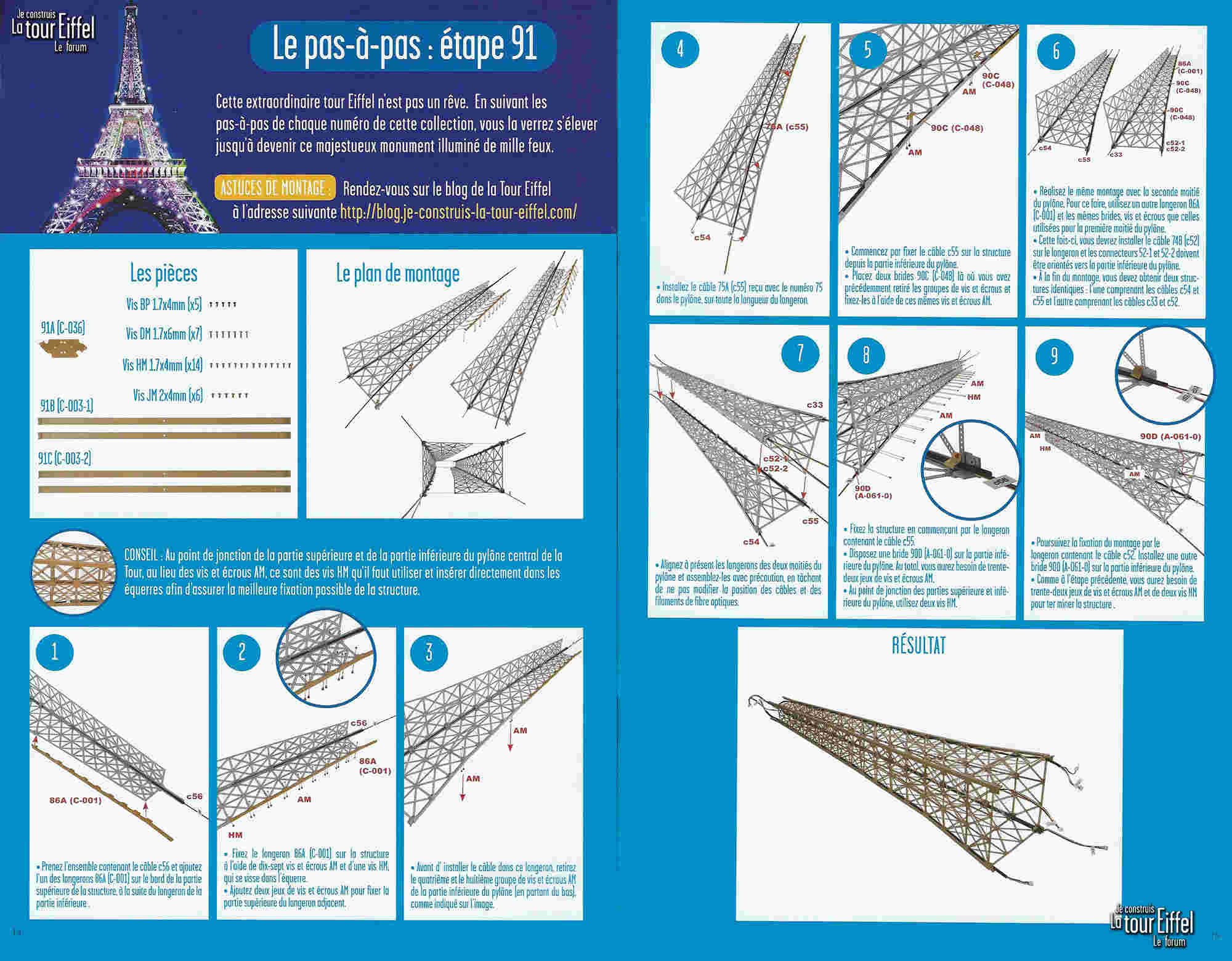 Numéro 91 - Je construis la Tour Eiffel - Le John Hancock Center 091p10