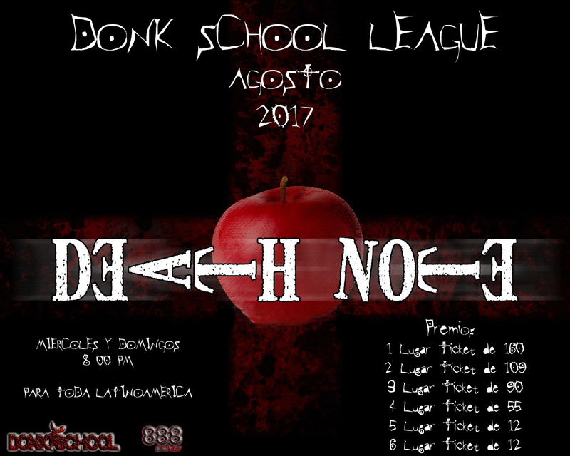 Registro Donk School League Agosto 2017 Ligaag10