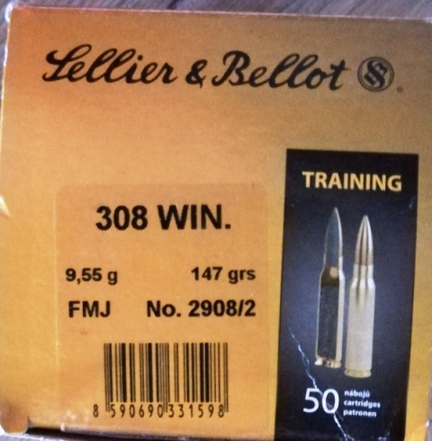 MUNITIONS SELLIER & BELLOT 308 WIN FMJ 147 GRS Cartou11