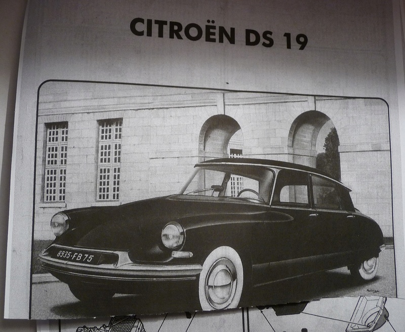 HELLER 1/16éme - Coffret CITROËN DS 19  BERLINE ET CABRIOLET : montage de la berline 1955 P1070551