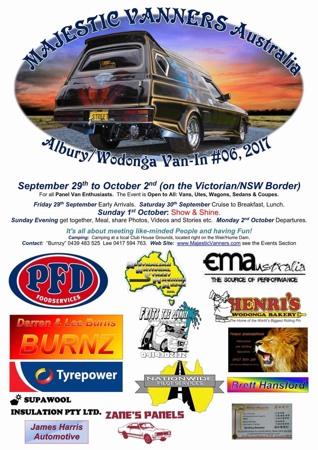 2017 Van-In #06 Albury/Wodonga; #02 Hervey Bay: 29th September to 2nd October. 2017_f20