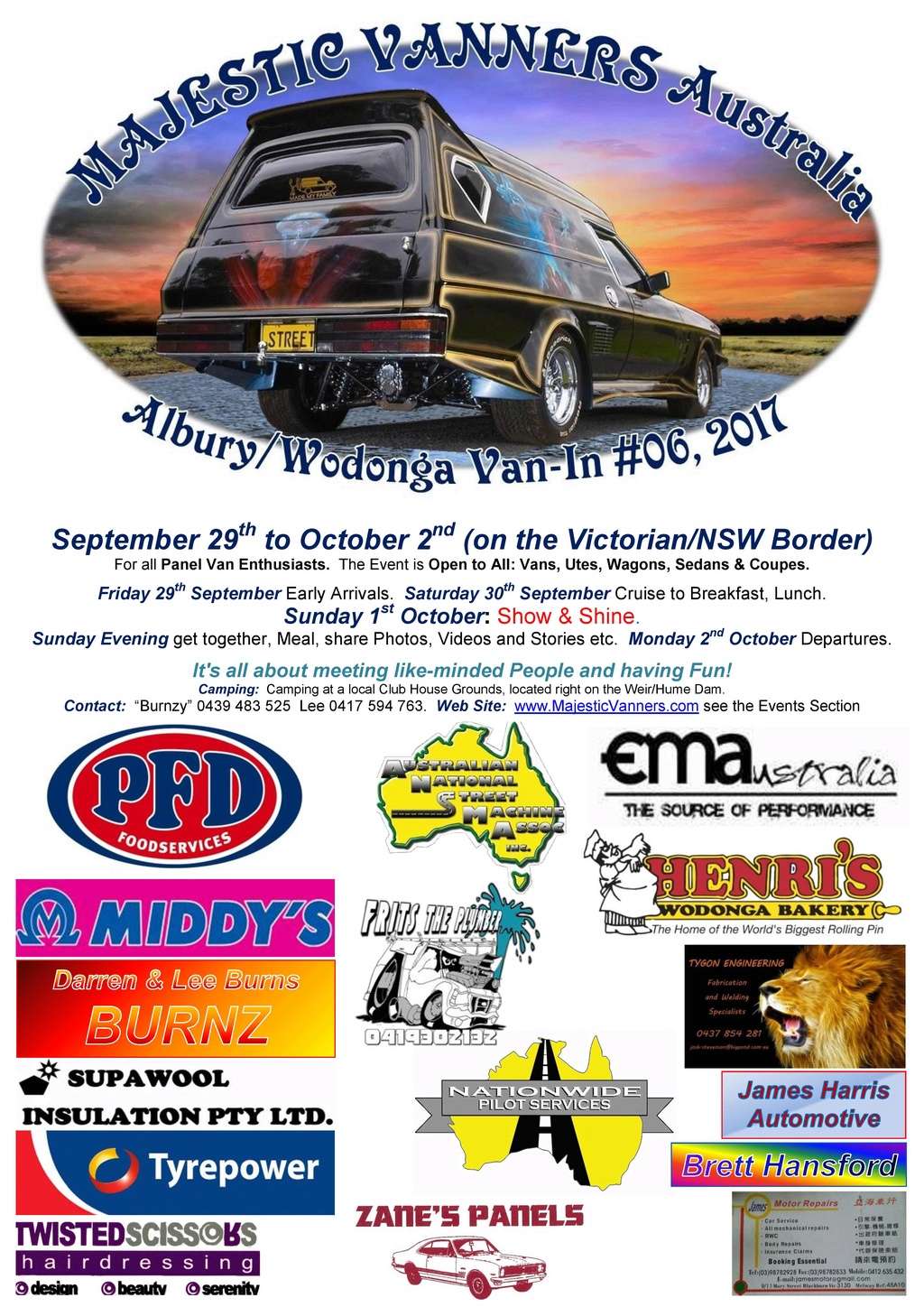 2017 Van-In #06 Albury/Wodonga; #02 Hervey Bay: 29th September to 2nd October. 2017_f21