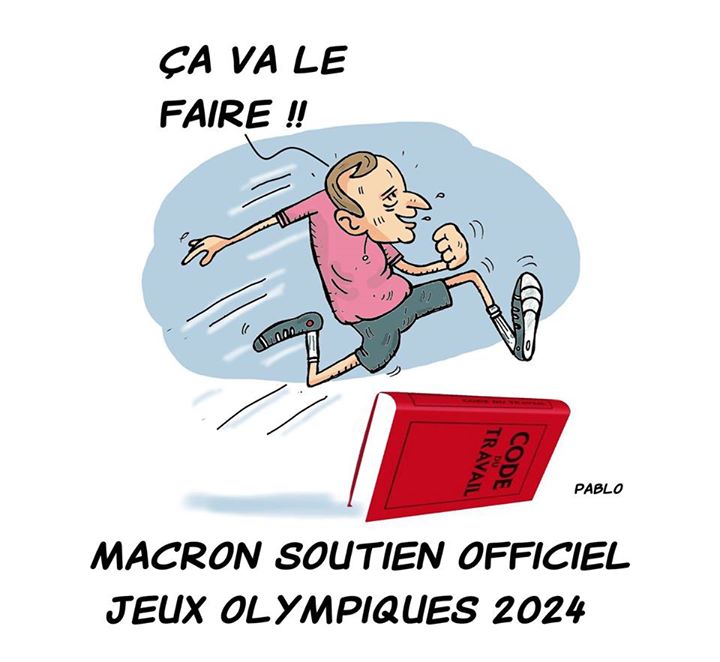 Dessin du jour . Pas obligatoirement culinaire, la cuisinière s'intéresse aussi à l'actualité . - Page 8 Ddmzz410