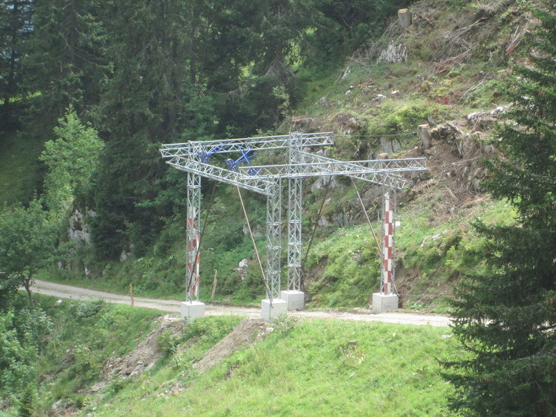 Construction du télésiège débrayable 4 places Le Fer-Brion-Tête d'Ai à Leysin VD Suisse (TSD4) Img_2038