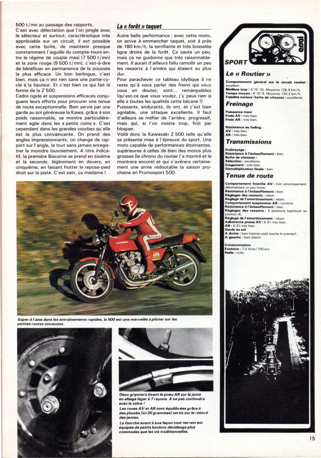 Essai Z500 Moto revue 2441 20 dec 1979 Moto_r15