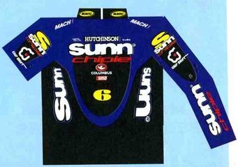 Echange Veste Sunn Chipie 95 contre Maillot Team 96 61819110