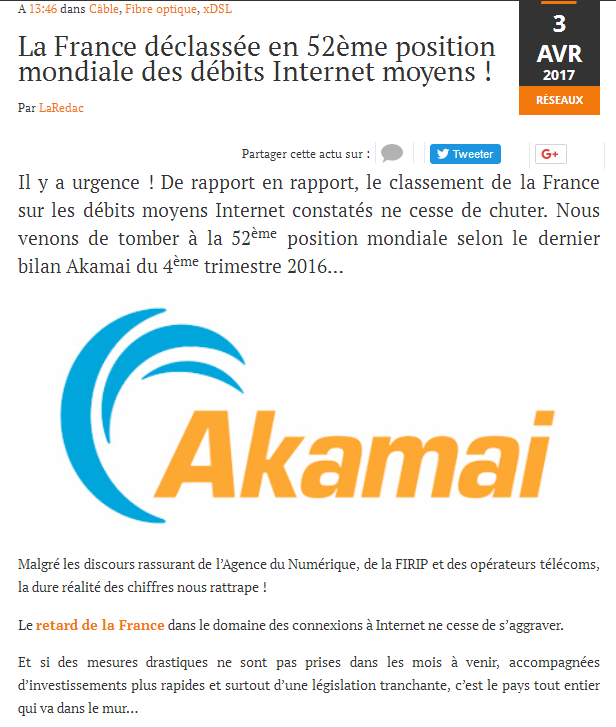 Coup de gueule du jour Connexion Internet France10