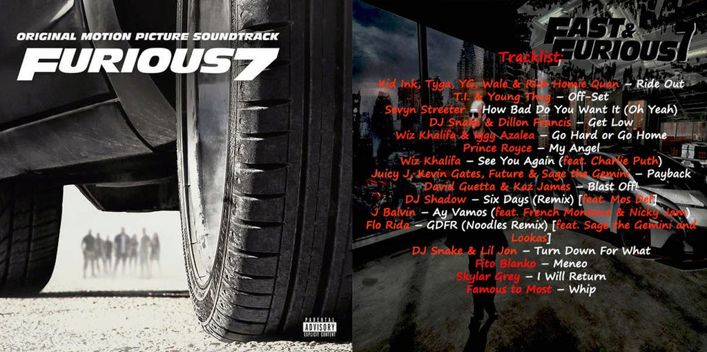 V.A. Furious 7 (Soundtrack) MEGA Caratu19