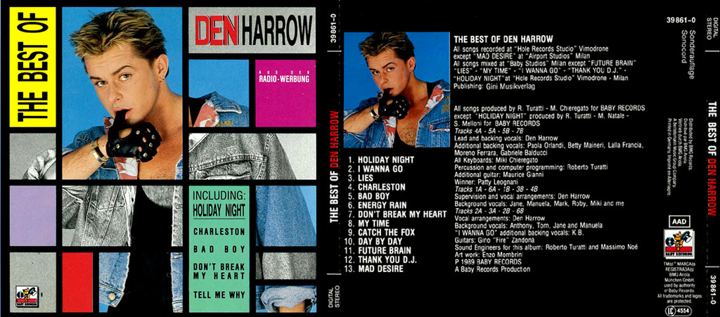 Den Harrow - The Best Of Den harrow (1989) MEGA Caratu47